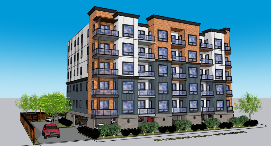 Howard Street Residential — Duncan, BC rendering