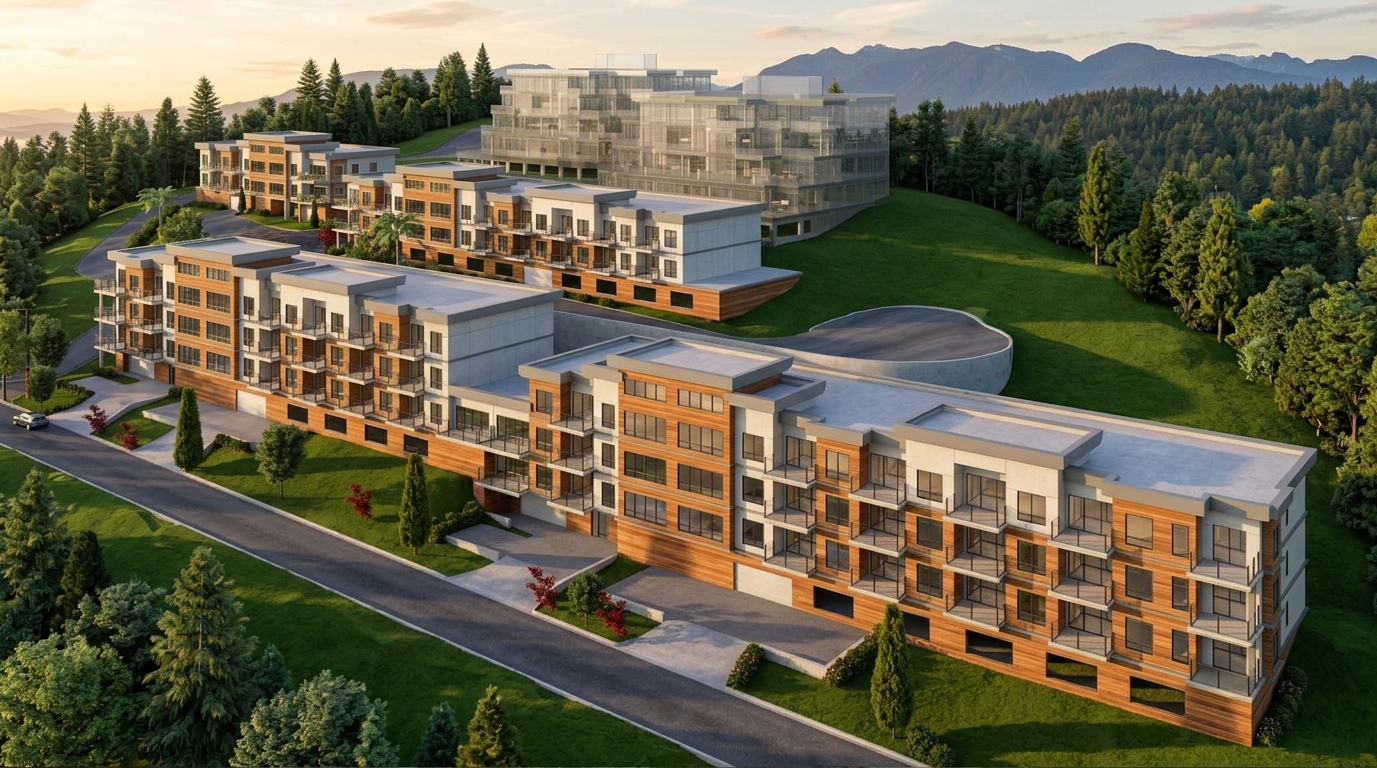 Ladysmith Oceanview — Ladysmith, BC architectural rendering